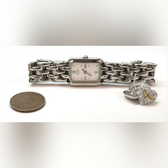 Citizen Designer Silver Women's Watch with Bracelet Set - Picture 4 of 7